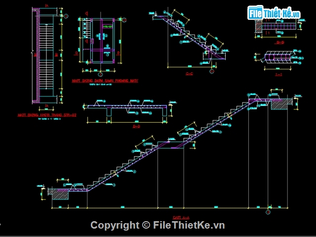 File thiết kế,File cad,Bản vẽ chi tiết,Bản cad thiết kế,thiết kế thang chi tiết